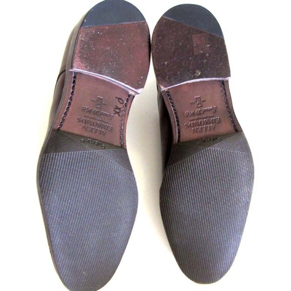 ALLEN EDMONDS Crosby Street  split toe derby shoes 7 D